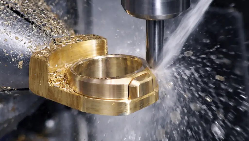 CNC-Fr&auml;sen von Gold